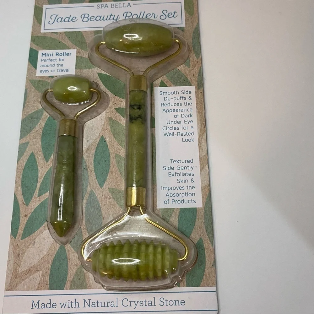 Spa Bella Jade Roller Set